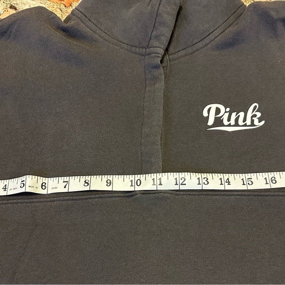 PINK 1/4 Button-up Sweatshirt - Picture 5 of 8